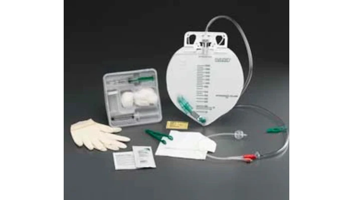 Tray Foley Closed System, Indwelling Catheter Tray Bardia® Foley 16 Fr. 5 cc Balloon Silicone (1/EA 10/CS) by Bard Urologicals  ID 897216